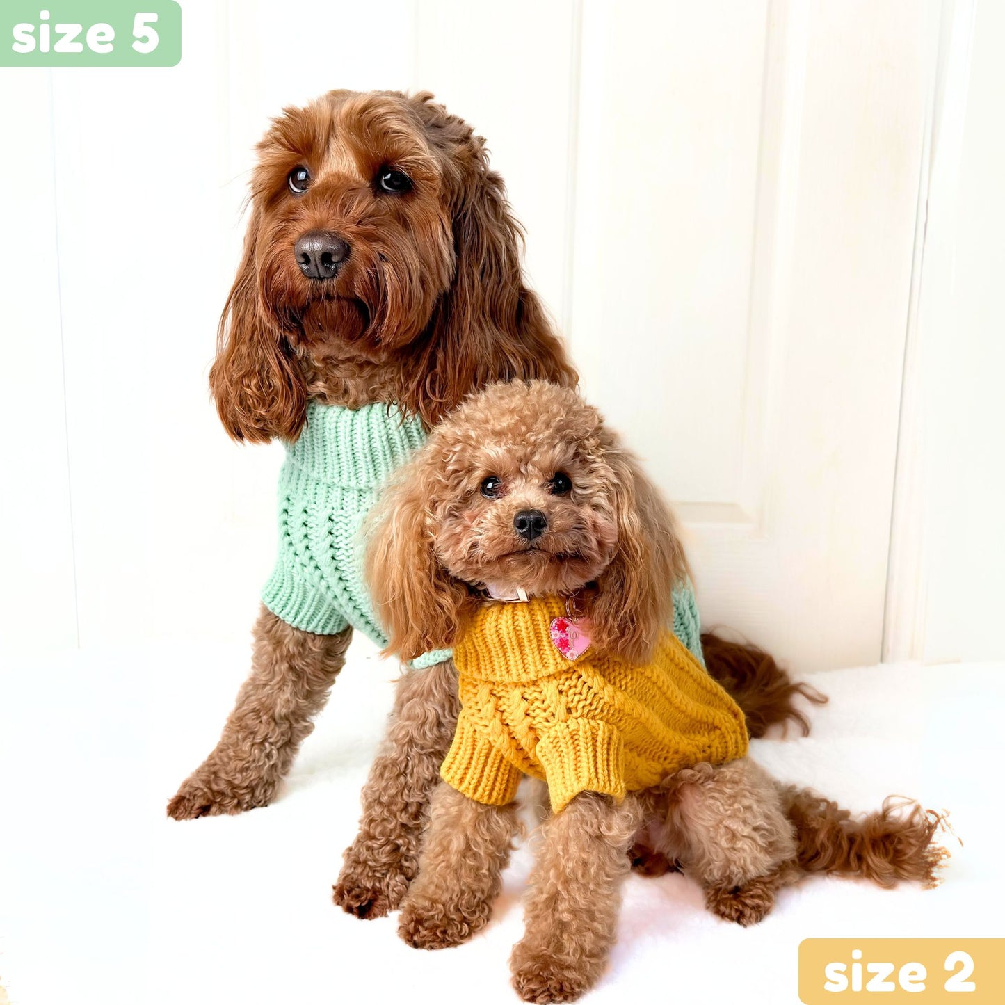 Cable Knit Jumper - Mint
