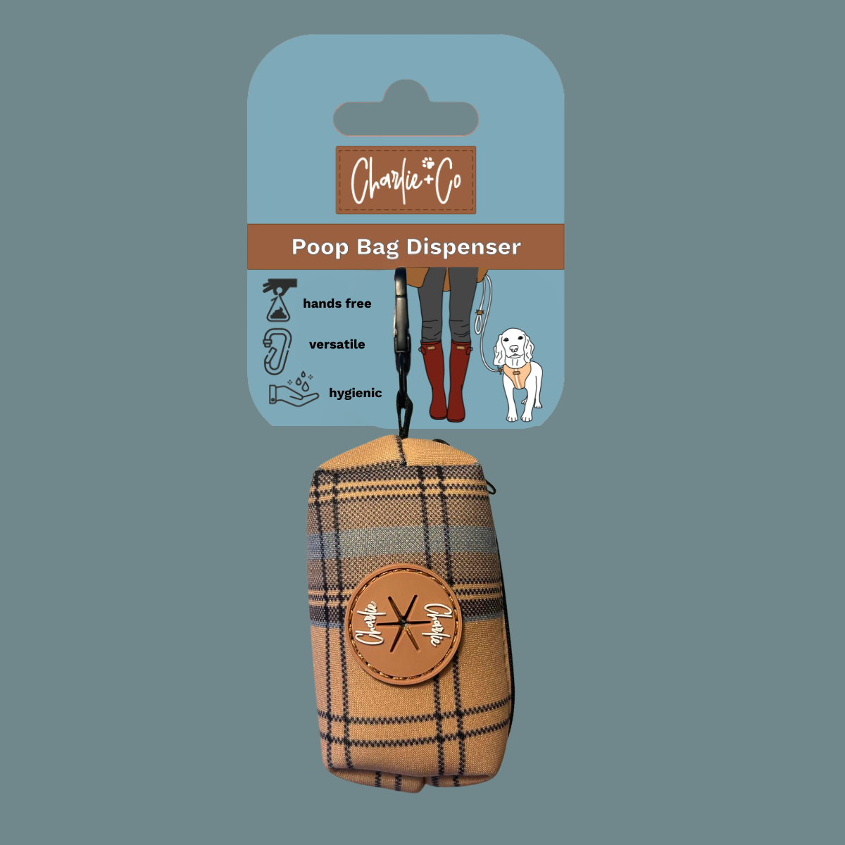 Check Him Out - Poop Bag Dispenser