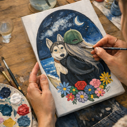 Dog Mum Day - Art Evening