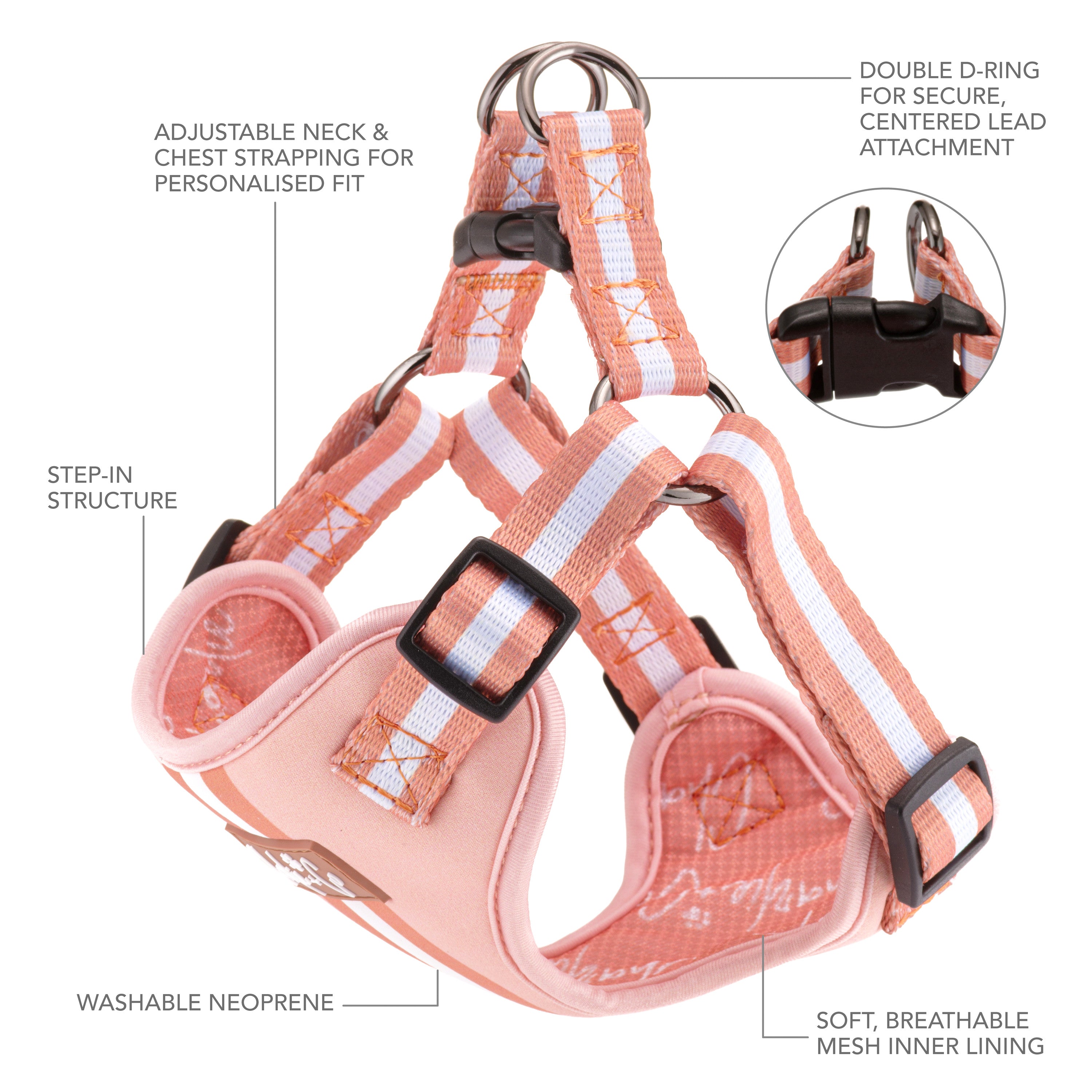 Step in best sale harness facts